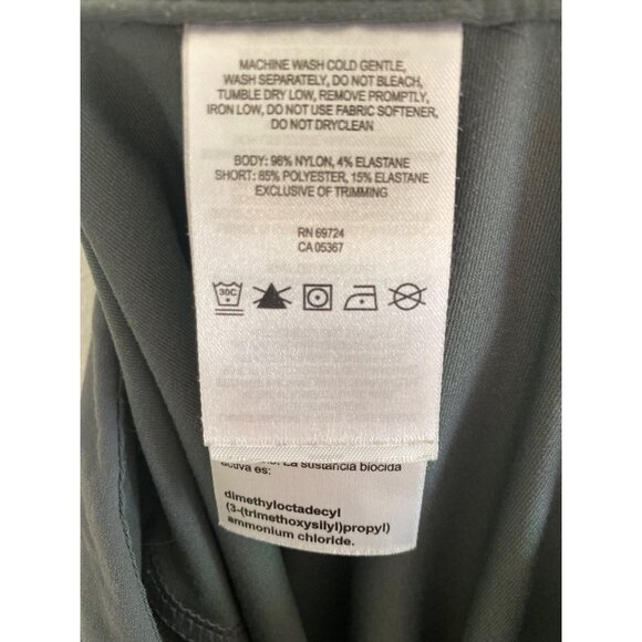 Columbia Women's Activewear Skort Size 10 Gray Nylon/Elastane With Drawstring - Picture 6 of 7